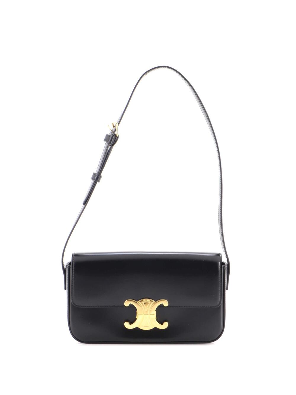 Celine Triomphe East-West Shoulder Bag #348287C22B